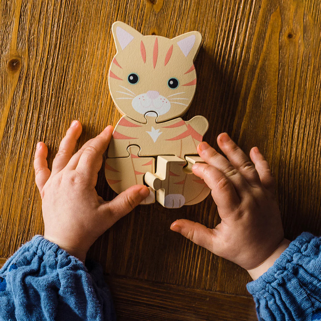 Orange Tree - Cat Puzzle