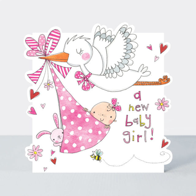 Rachel Ellen Baby Girl Card