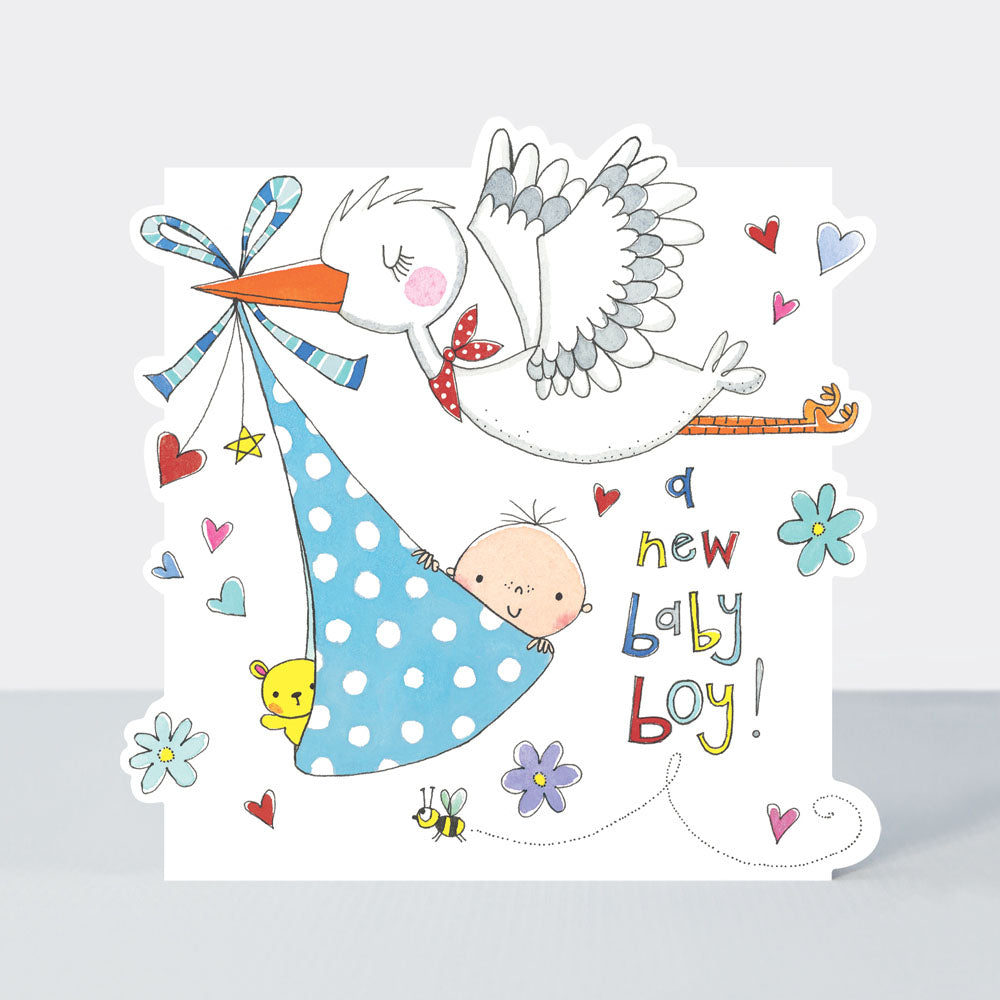 Rachel Ellen Baby Boy Card