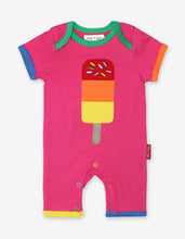 Load image into Gallery viewer, Organic Lolly Applique Romper
