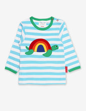 Load image into Gallery viewer, Toby Tiger Organic Long Sleeve Turtle T-Shirt
