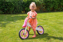 Load image into Gallery viewer, Beehive Traditional Wooden Pink Balance Bike
