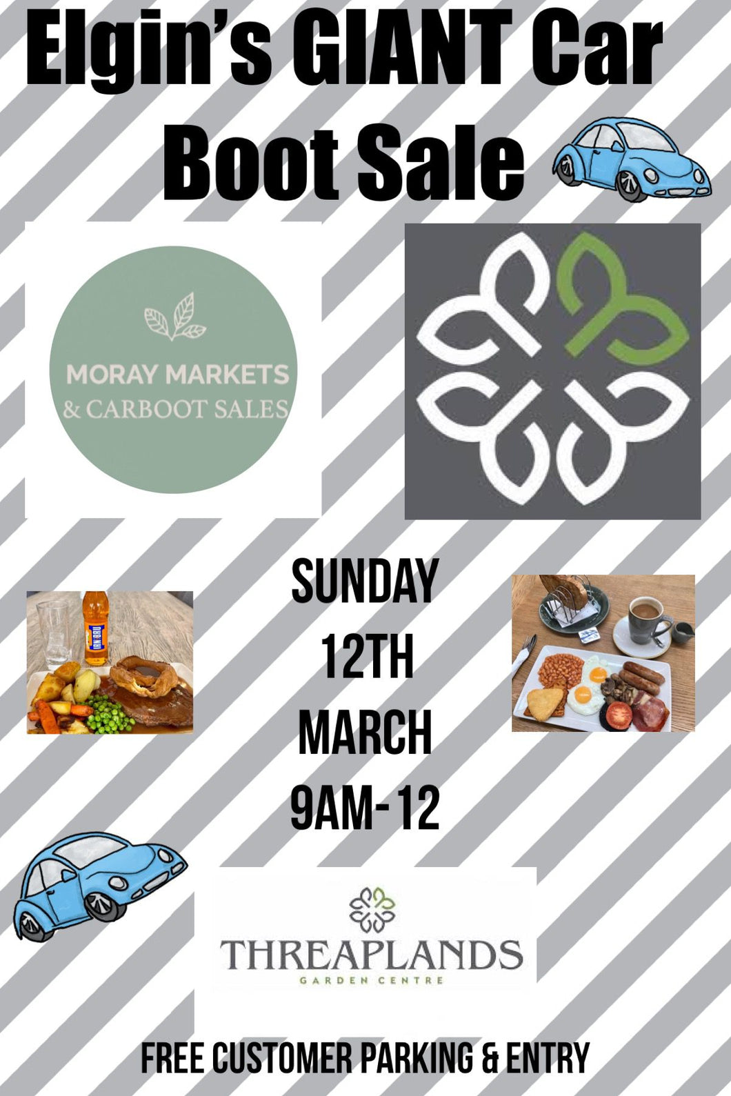 Elgin GIANT Car Boot Sale - March 2023