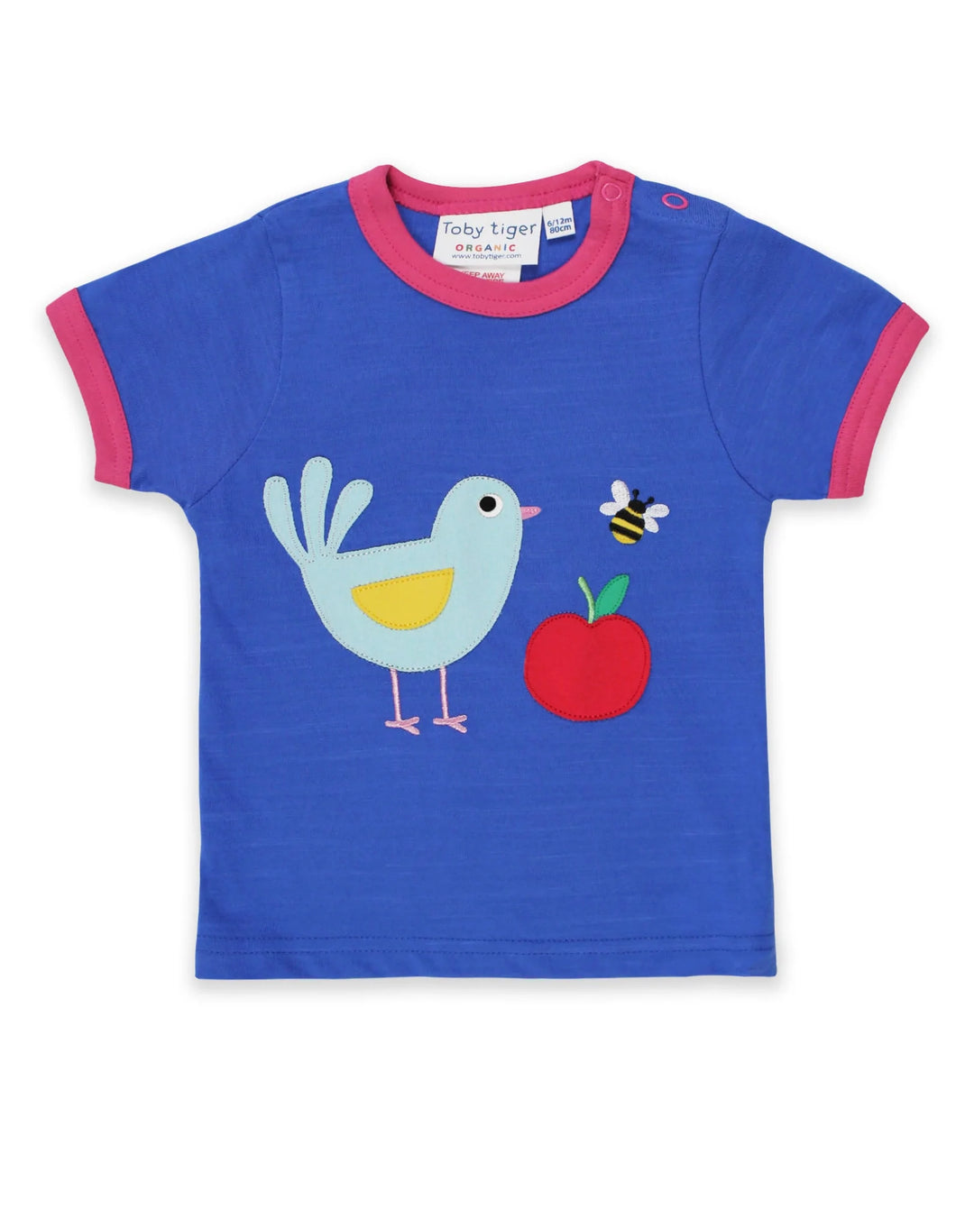 Toby Tiger Organic Bird T-Shirt