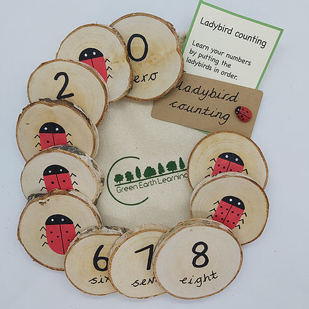 Green Earth Learning Ladybird Counting
