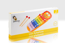 Load image into Gallery viewer, Beehive Wooden Lion Xylophone
