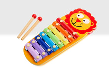 Load image into Gallery viewer, Beehive Wooden Lion Xylophone
