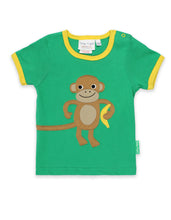 Load image into Gallery viewer, Toby Tiger Organic Monkey T-Shirt
