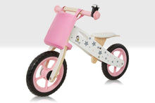 Load image into Gallery viewer, Beehive Traditional Wooden Pink Balance Bike
