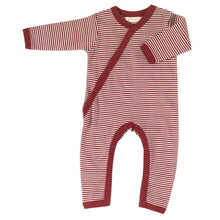 Load image into Gallery viewer, Pigeon Organic Red Sleepsuit
