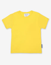 Load image into Gallery viewer, Toby Tiger Organic Yellow T-Shirt

